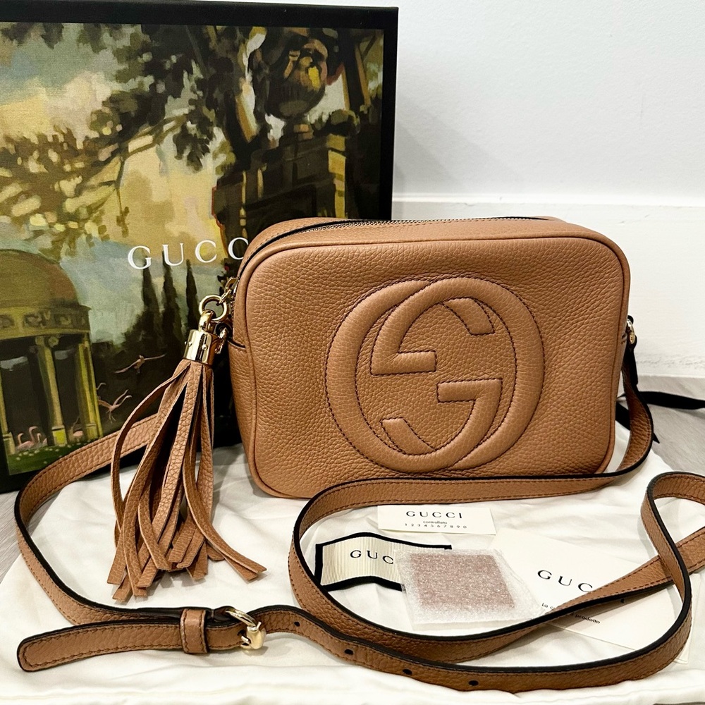 Gucci SoHo Disco Bag - Tan